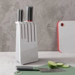 Joseph Joseph Duo 5 Piece Knife Block Set - Multicoloured -Best Kitchen Products 8490454 R Z002C