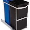 Simplehuman 35 Litre Recycle Bin In Cabinet - Multicoloured 2 Simplehuman 35 Litre Recycle Bin In Cabinet - Multicoloured -Best Kitchen Products 8508171 R Z001A