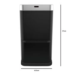 Tower 70 Litre Recycling Sensor Bin - Black -Best Kitchen Products 8846819 R Z020A