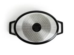 Habitat 3.6 Litre Cast Aluminium Casserole Dish - Black -Best Kitchen Products 8884417 R Z004A