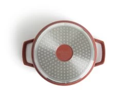 Habitat 2.4 Litre Cast Aluminium Casserole Dish - Red -Best Kitchen Products 8884448 R Z004A