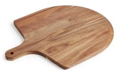 Habitat Industrial Wooden Pizza Board And Cutter Set -Best Kitchen Products 8885643 R Z002A