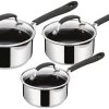 Tefal Jamie Oliver 3 Piece Non Stick Saucepan Set 1 Tefal Jamie Oliver 3 Piece Non Stick Saucepan Set -Best Kitchen Products 9164459 R Z001A