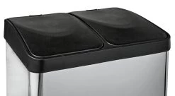 Habitat 30 Litre Twin Compartment Recycling Bin 12 Habitat 30 Litre Twin Compartment Recycling Bin -Best Kitchen Products 9179406 R Z004A