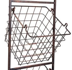 Habitat 3 Tier Antique Finish Vegetable Stand -Best Kitchen Products 9185885 R Z004A