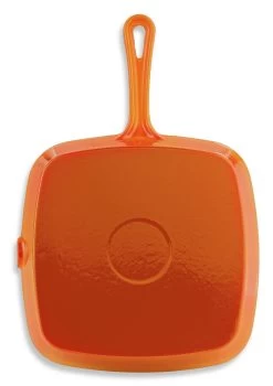 Habitat 23cm Cast Iron Griddle Pan - Orange 11 Habitat 23cm Cast Iron Griddle Pan - Orange -Best Kitchen Products 9192500 R Z004A
