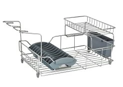 Habitat 2 Tier Deluxe Dish Rack -Best Kitchen Products 9200131 R Z006A