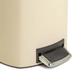 Habitat 50 Litre Pedal Bin - Cream -Best Kitchen Products 9210963 R Z003A