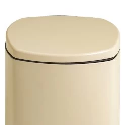 Habitat 50 Litre Pedal Bin - Cream -Best Kitchen Products 9210963 R Z004A