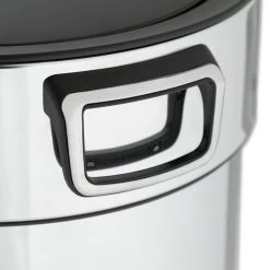 Habitat 30 Litre Round Touch Op Bin - Silver 10 Habitat 30 Litre Round Touch Op Bin - Silver -Best Kitchen Products 9211254 R Z003A