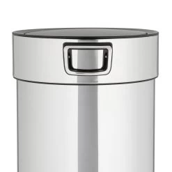 Habitat 30 Litre Round Touch Op Bin - Silver 11 Habitat 30 Litre Round Touch Op Bin - Silver -Best Kitchen Products 9211254 R Z004A
