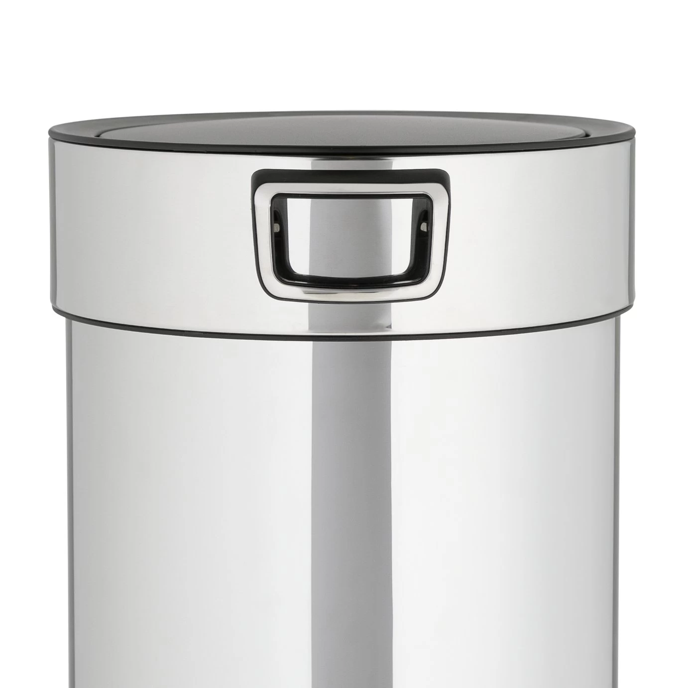 Habitat 30 Litre Round Touch Op Bin - Silver 7 Habitat 30 Litre Round Touch Op Bin - Silver - Image 5
