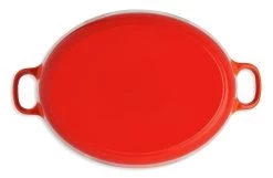 Habitat 4.7 Litre Cast Iron Oval Casserole Dish - Orange -Best Kitchen Products 9212363 R Z004A