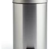 Habitat 12 Litre Domed Pedal Bin - Silver 2 Habitat 12 Litre Domed Pedal Bin - Silver -Best Kitchen Products 9212703 R Z001A