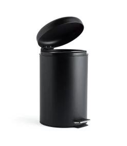 Habitat 12 Litre Domed Pedal Bin - Black 9 Habitat 12 Litre Domed Pedal Bin - Black -Best Kitchen Products 9212772 R Z002A