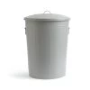 Habitat 49 Litre Trash Can Waste Bin - Grey -Best Kitchen Products 9212961 R Z001A