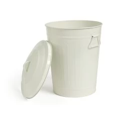 Habitat 25 Litre Waste Bin - Cream -Best Kitchen Products 9300103 R Z002A
