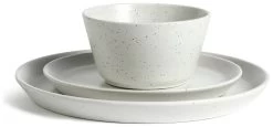 Habitat Addison 12 Piece Stoneware Dinner Set - White -Best Kitchen Products 9311453 R Z002A