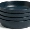 Habitat Addison 4 Piece Stoneware Pasta Bowls - Blue -Best Kitchen Products 9311570 R Z001A