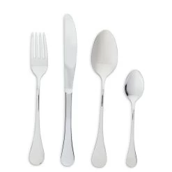 Habitat Evora 16 Piece Stainless Steel Cutlery Set - Mirror