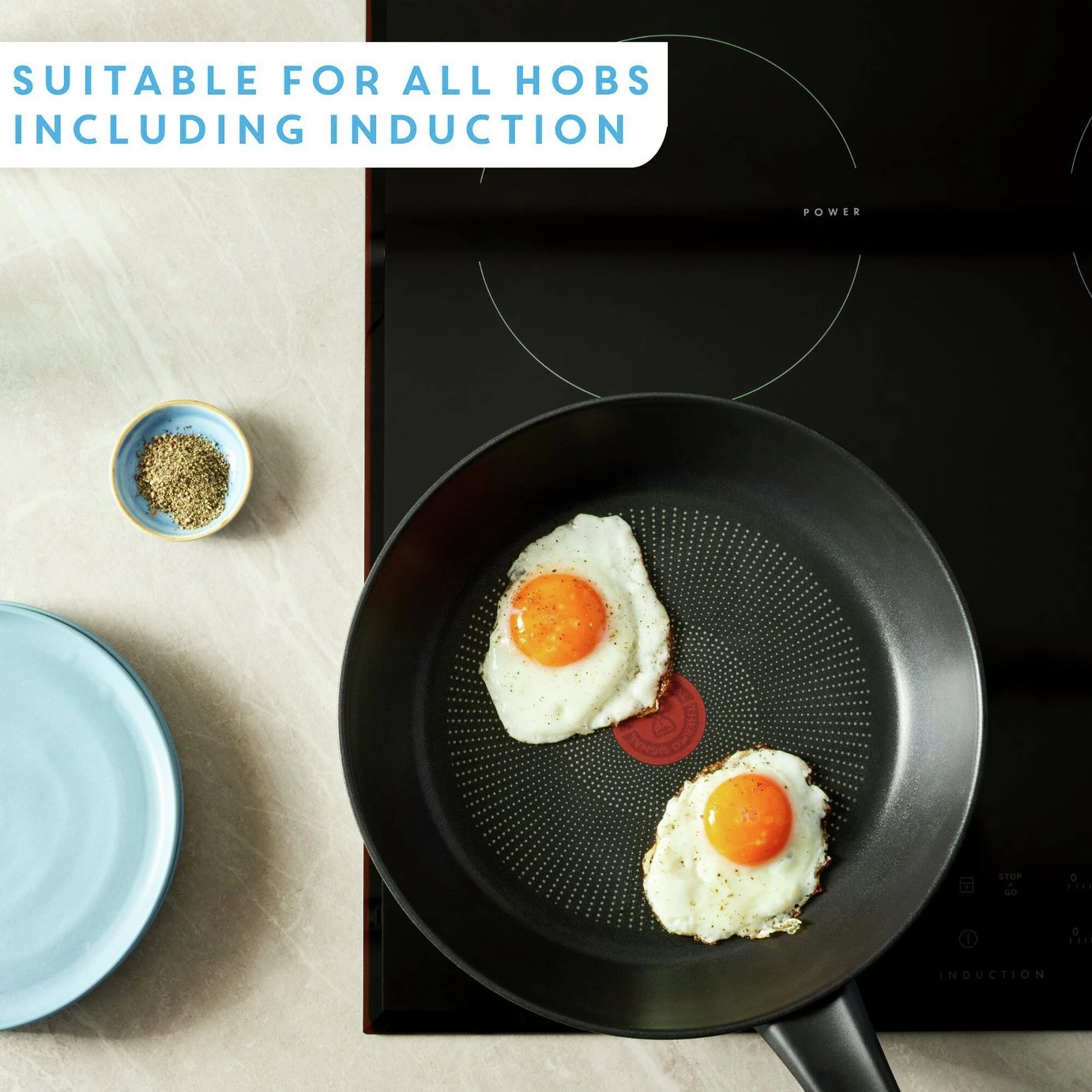 Tefal Jamie Oliver 24cm Non Stick Stainless Steel Frying Pan 8 Tefal Jamie Oliver 24cm Non Stick Stainless Steel Frying Pan - Image 6