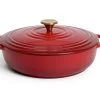 Habitat Country Manor 4 Litre Cast Iron Casserole Dish - Red -Best Kitchen Products 9377167 R Z001A