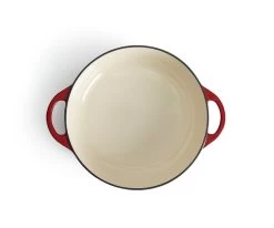 Habitat Country Manor 4 Litre Cast Iron Casserole Dish - Red -Best Kitchen Products 9377167 R Z002A