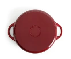 Habitat Country Manor 4 Litre Cast Iron Casserole Dish - Red -Best Kitchen Products 9377167 R Z004A