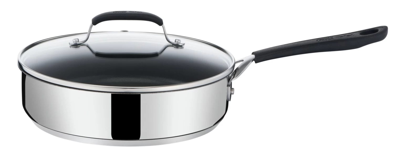 Tefal Jamie Oliver 25cm Non Stick Stainless Steel Saute Pan 6 Tefal Jamie Oliver 25cm Non Stick Stainless Steel Saute Pan - Image 4