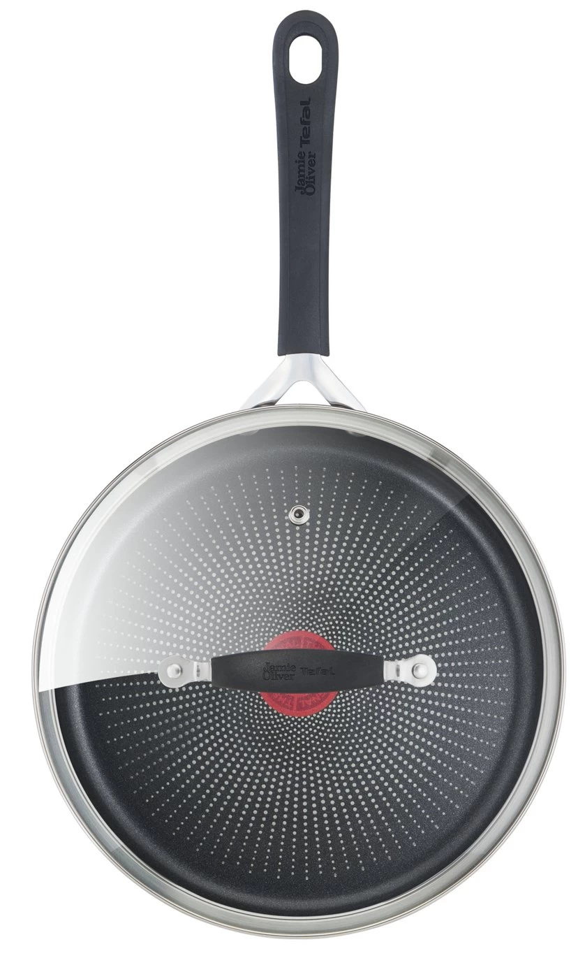 Tefal Jamie Oliver 25cm Non Stick Stainless Steel Saute Pan 9 Tefal Jamie Oliver 25cm Non Stick Stainless Steel Saute Pan - Image 7