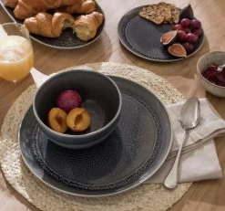 Habitat Evora 12 Piece Stoneware Dinner Set - Green -Best Kitchen Products 9424254 R Z001C