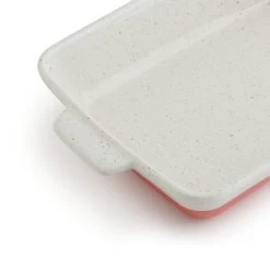 Habitat Ott Red Speckle Large Roaster -Best Kitchen Products 9437375 R Z006A