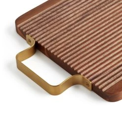 Habitat Acacia Groove Chopping Board -Best Kitchen Products 9476697 R Z003A