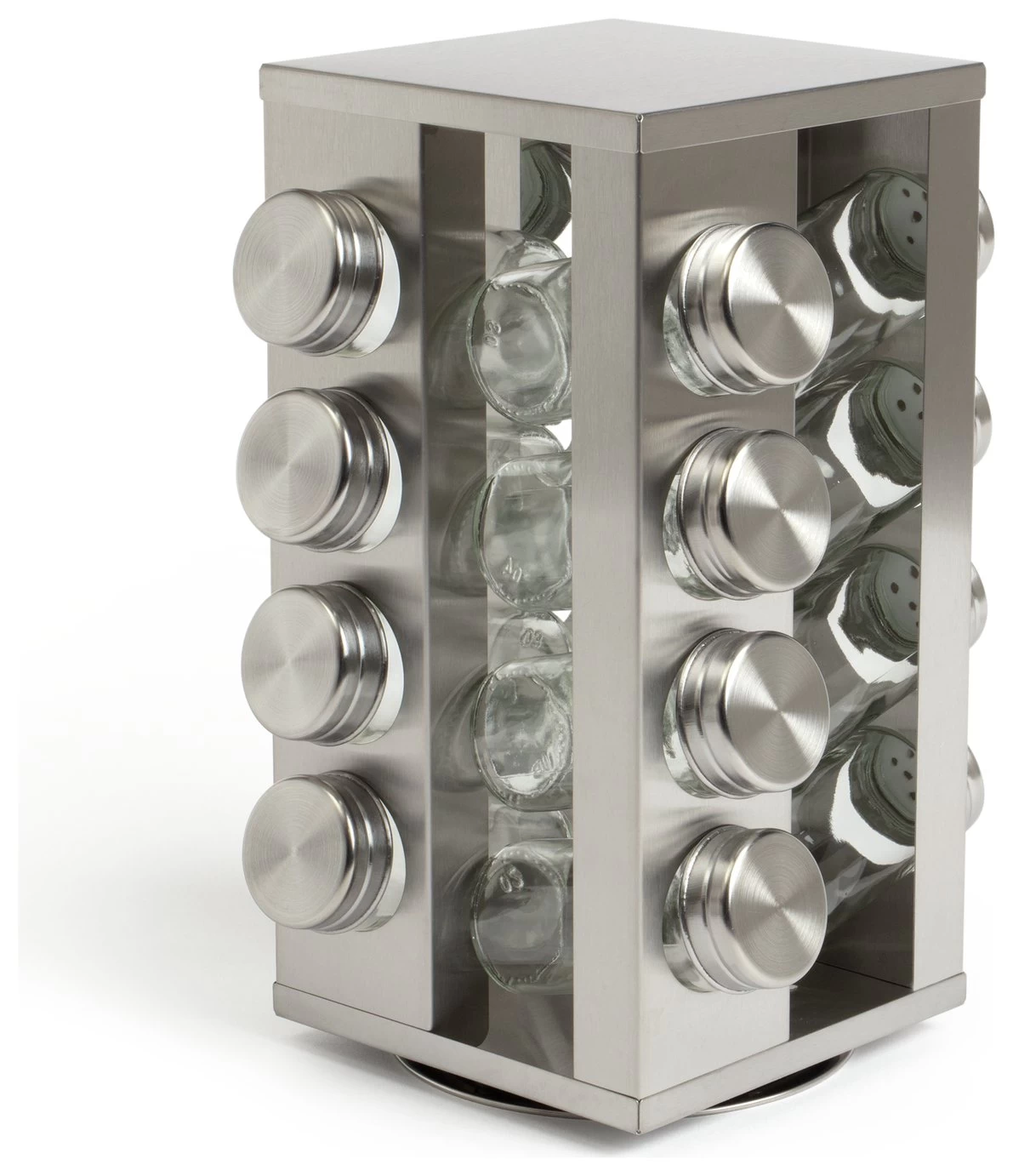 Habitat 16 Jar Stainless Steel Revolving Spice Rack 3 Habitat 16 Jar Stainless Steel Revolving Spice Rack
