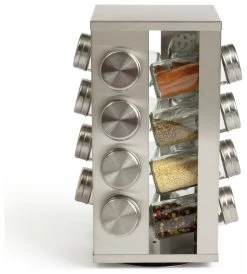 Habitat 16 Jar Stainless Steel Revolving Spice Rack 11 Habitat 16 Jar Stainless Steel Revolving Spice Rack -Best Kitchen Products 9491153 R Z004A