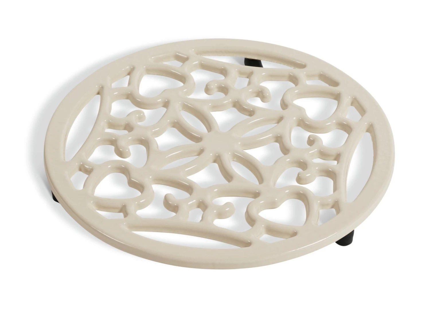Habitat Cast Iron Trivet - Cream 3 Habitat Cast Iron Trivet - Cream