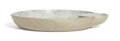 Habitat Mediterranean Stoneware Serve Bowl - Natural