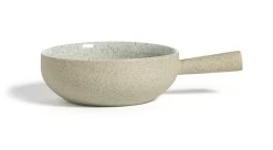 Habitat Mediterranean 2 Piece Stoneware Tapas Dish - Natural -Best Kitchen Products 9511992 R Z002A