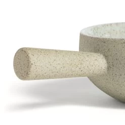 Habitat Mediterranean 2 Piece Stoneware Tapas Dish - Natural -Best Kitchen Products 9511992 R Z005A