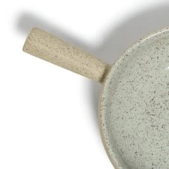 Habitat Mediterranean 2 Piece Stoneware Tapas Dish - Natural -Best Kitchen Products 9511992 R Z006A