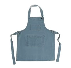Habitat Mediterranean Denim Apron - Blue -Best Kitchen Products 9512489 R Z002A