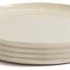 Habitat Evora 4 Piece Stoneware Dinner Plate - Natural -Best Kitchen Products 9529551 R Z001A