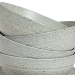 Habitat Textured Ripple 12 Piece Dinner Set - Chalk -Best Kitchen Products 9529764 R Z004A