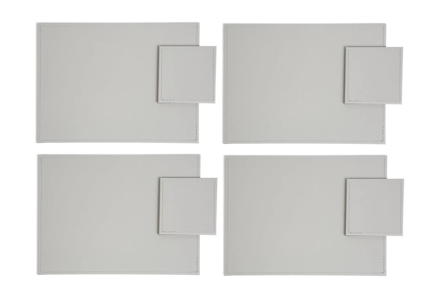 Habitat Faux Leather Set Of 4 Placemats And Coasters Set 3 Habitat Faux Leather Set Of 4 Placemats And Coasters Set