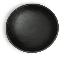 Habitat Mango Wood Serve Bowl - Black -Best Kitchen Products 9544062 R Z004A