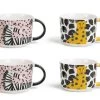 Habitat Global Set Of 4 Decal Mug Set 1 Habitat Global Set Of 4 Decal Mug Set -Best Kitchen Products 9544244 R Z001A