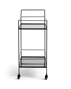 Habitat Monroe Drinks Trolley - Black 11 Habitat Monroe Drinks Trolley - Black -Best Kitchen Products 9547801 R Z003A