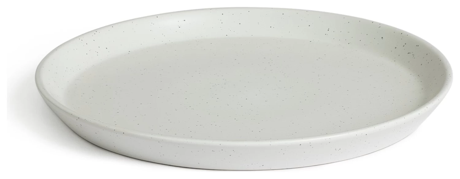 Habitat Addison 4 Piece Stoneware Side Plate - White 6 Habitat Addison 4 Piece Stoneware Side Plate - White - Image 4