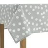 Habitat Spot Wipe Clean Tablecloth - Grey And White -Best Kitchen Products 9566710 R Z001A