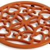 Habitat Cast Iron Trivet - Orange -Best Kitchen Products 9574142 R Z001A